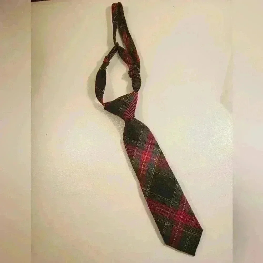 Infant Plaid tie